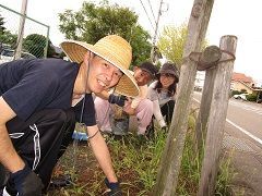 笑顔で綺麗に