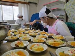 カラフルチョコのトッピング