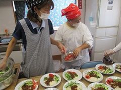 上手く盛り付け出来てるかな