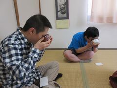 お抹茶、苦くないかな？