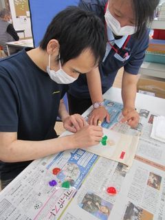 こちらも真剣ですね