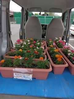 車に乗せてグロージオ様に出発