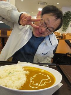 バターチキンカレー、初めて食べたそうです♪