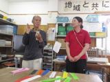 「歩いてすみれに通い遅刻をしない」と何とも真面目な願い事。見習わなくちゃ！