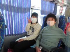 車内でのおしゃべりも弾みます。