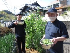 たくさん収穫したよ！