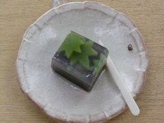 お茶クラブの冷たいお菓子