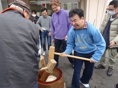 恒例！もちつき