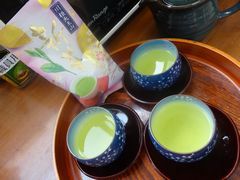 おいしい新茶です