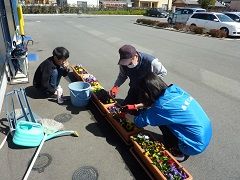 気持ちを込めて・・・「きれいだね」