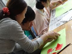 クリスマスに向けて創作活動