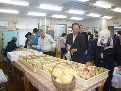 食品販売ブース